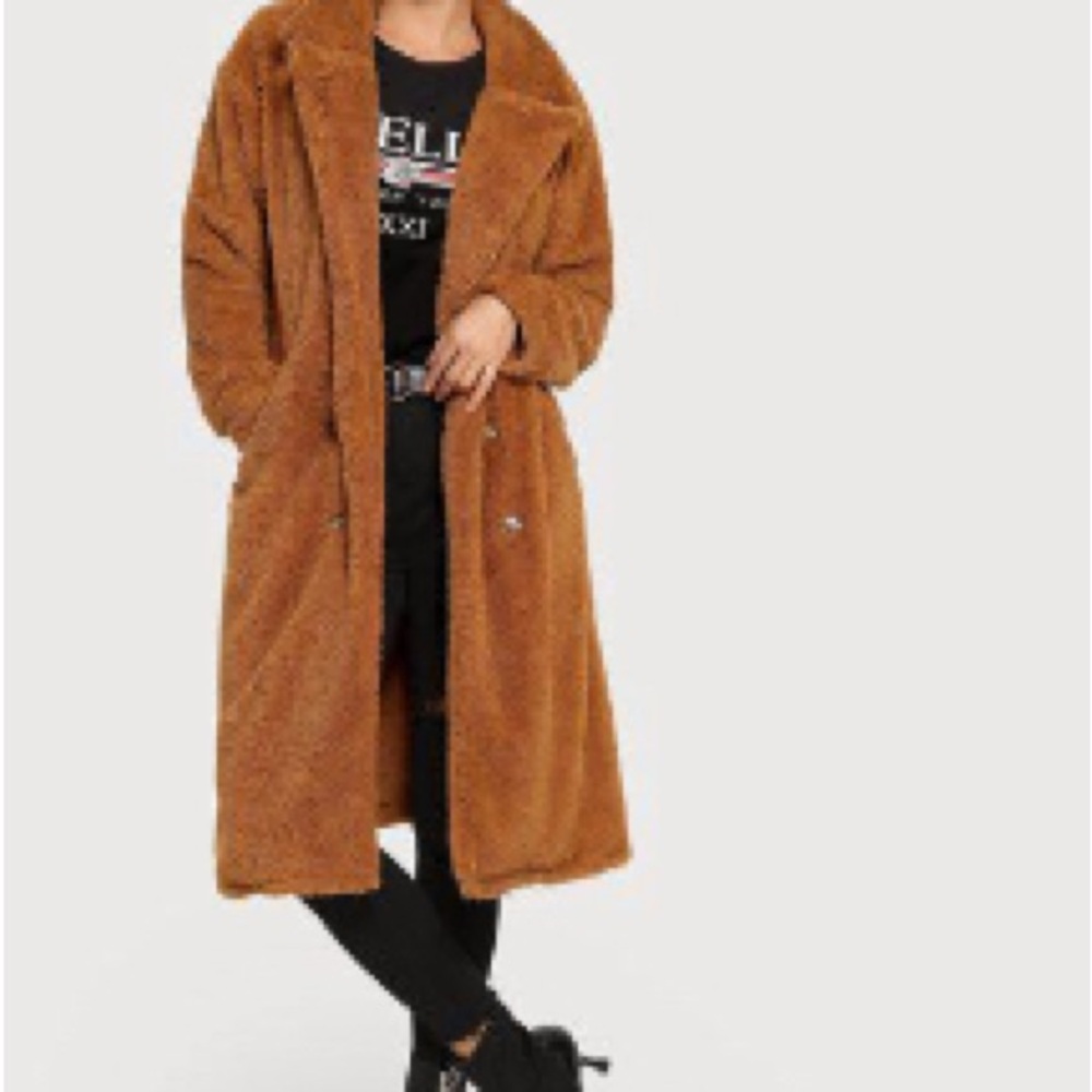 Tan Teddy Jacket